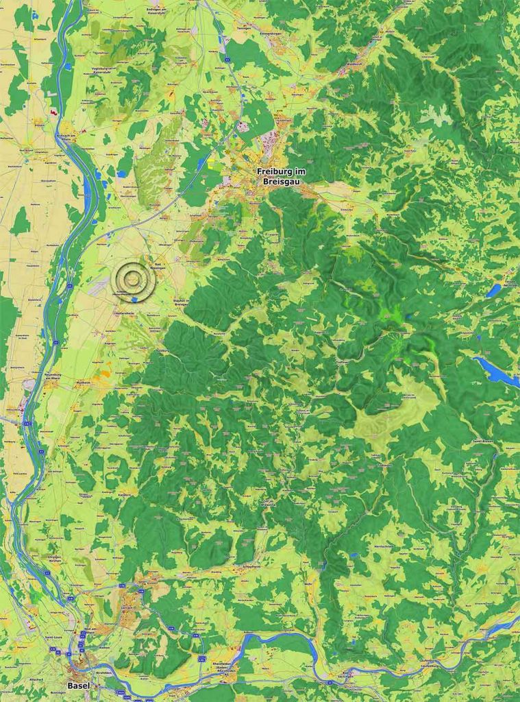 Link zu einer größeren Landkarte mit Tunsel Immobilienmakler Tunsel - die Landkarte