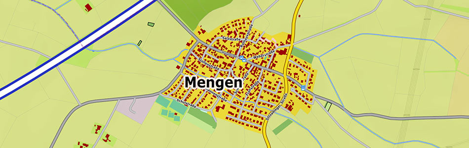 Immobilienmakler Mengen (Schallstadt) Sonnenland Immobilienmakler Mengen Ortsplan