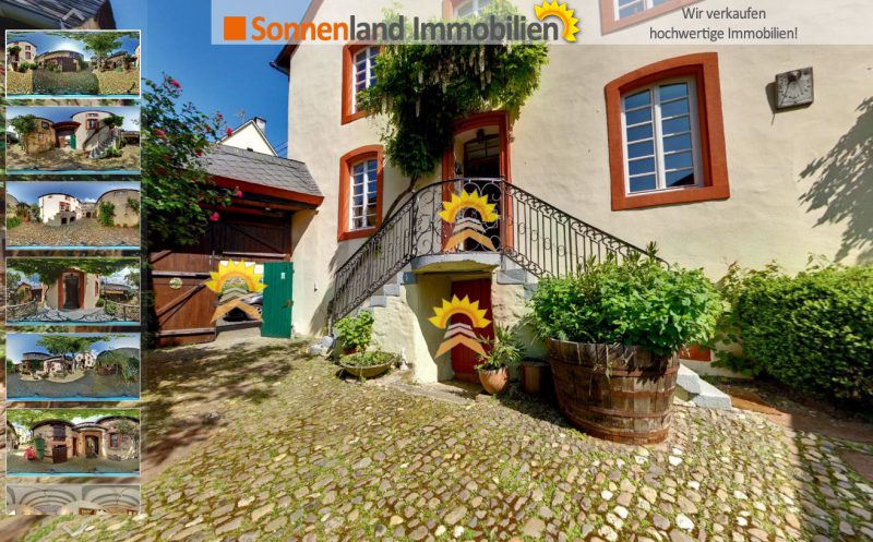 Link zu einer virtuellen Besichtigung eines Hotels Beispiel-Echternacher-Hof-Kulturdenkmal