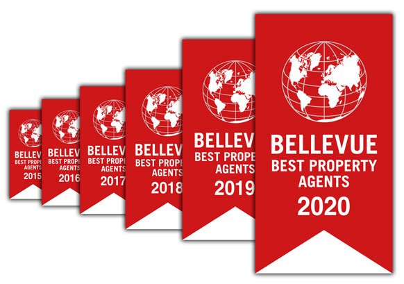 Bild mit dem Titel: Bellevue Reihe zwanzig. Auf der Seite von BELLEVUE Best Property Agents 2015-2020