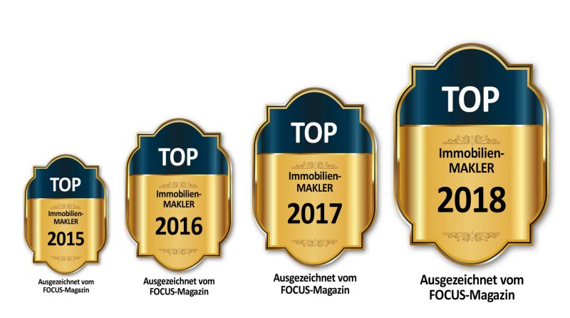Auszeichnung zum Top Immobilienmakler vom Magazin Focus