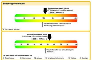 Energieausweis Freiburg: Bild eines Energieausweises, der in der Nähe von Freiburg erstellt wurde