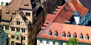 Bild von Häusern aus der Innenstadt von Freiburg