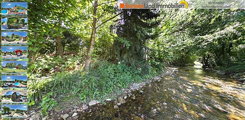 Bild mit dem Titel: Virtuelle Tour Beispiel. Auf der Seite von 360° Immobilienvideo - die Rundrum Video - Tour